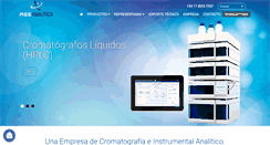 Desktop Screenshot of agsanalitica.com